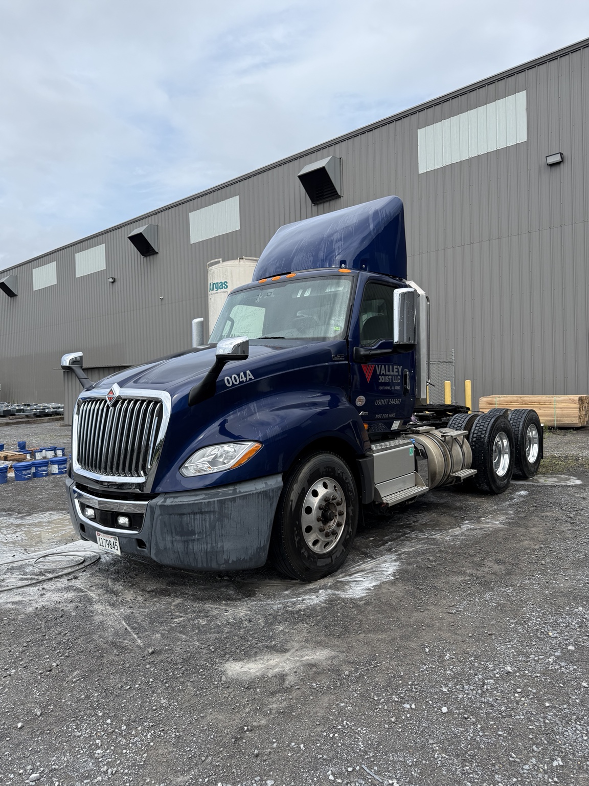 Commercial truck cleaning by Alpha Pressure Washing LLC